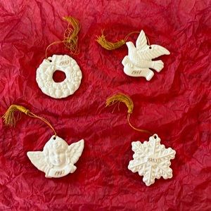 Avon Christmas ornaments